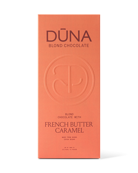 DŪNA Blond Chocolate with French butter caramel